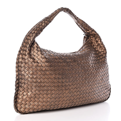Bottega Veneta Nappa Intrecciato Large Veneta Hobo Copper 3 of 10