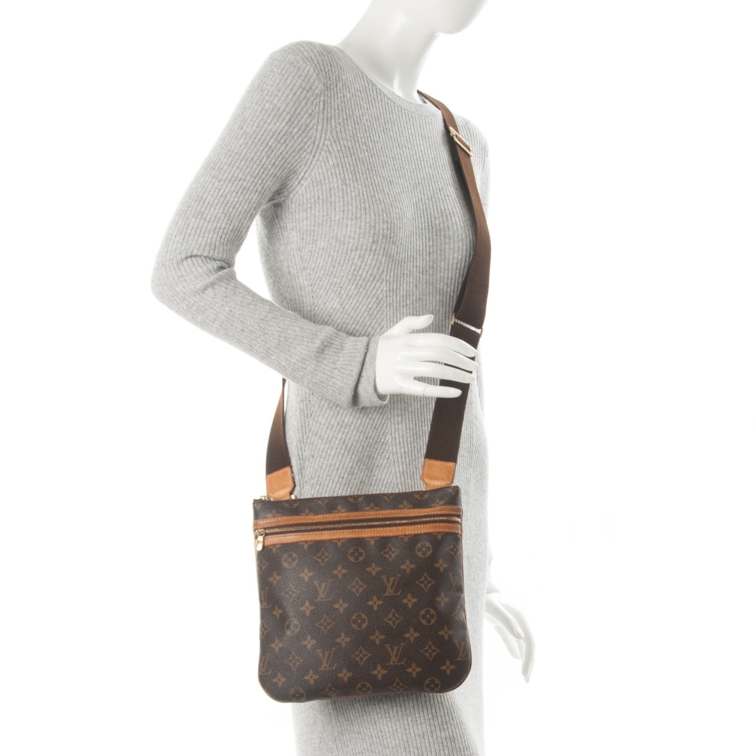 Louis Vuitton Monogram Bosphore Pochette 2 of 7
