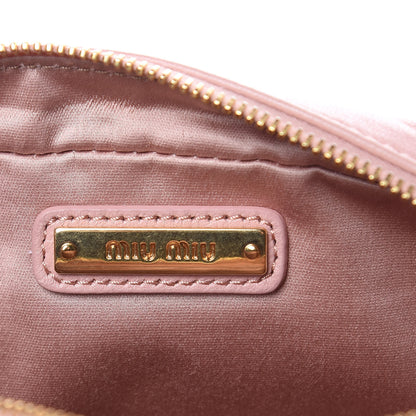 Miu Miu Nappa Matelasse Belt Bag Orchid Pink 7 of 10