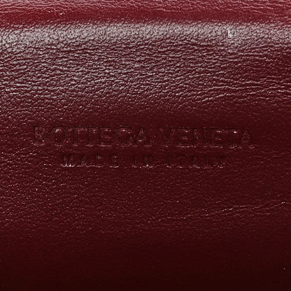Bottega Veneta Nappa Maxi Intrecciato Compact Wallet Bordeaux 7 of 7