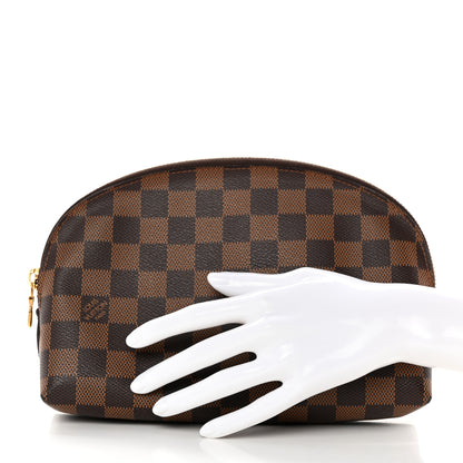 Louis Vuitton Damier Ebene Cosmetic Pouch GM 2 of 16
