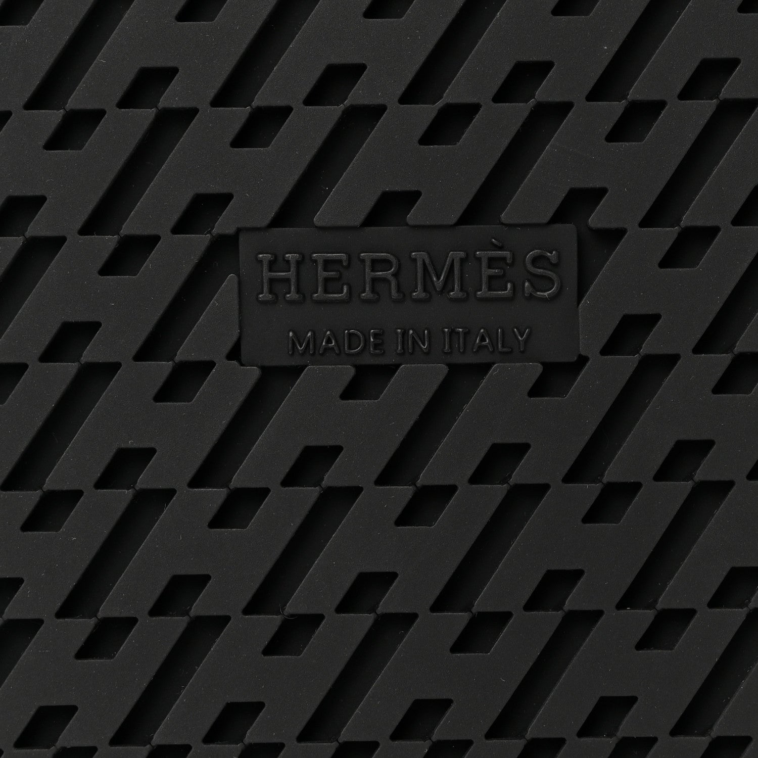Hermes Calfskin Womens Chypre Sandals 37 Black 8 of 9