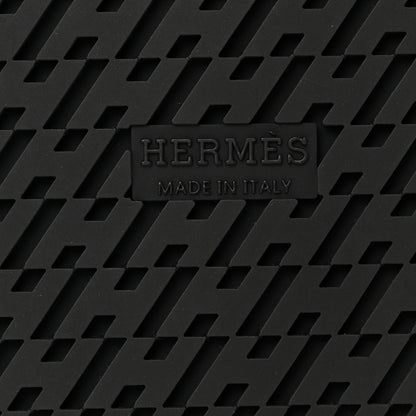 Hermes Calfskin Womens Chypre Sandals 37 Black 8 of 9