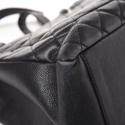Chanel Caviar Quilted Grand Shopping Tote GST Black 11 of 13