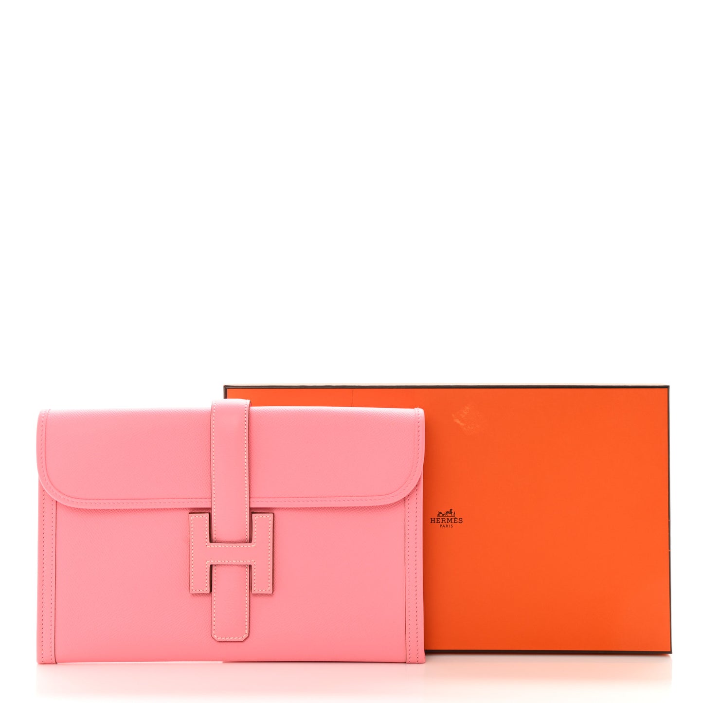 Epsom Jige PM Clutch Rose Confetti