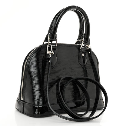 Louis Vuitton Epi Electric Alma BB Black 3 of 10