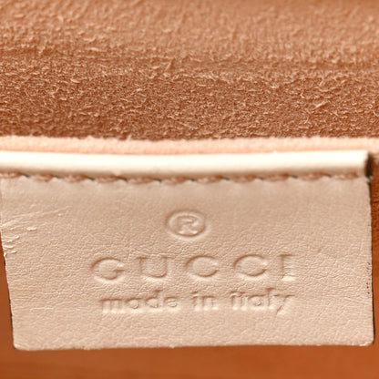 Gucci GG Supreme Monogram Studded Small Padlock Shoulder Bag White 6 of 13