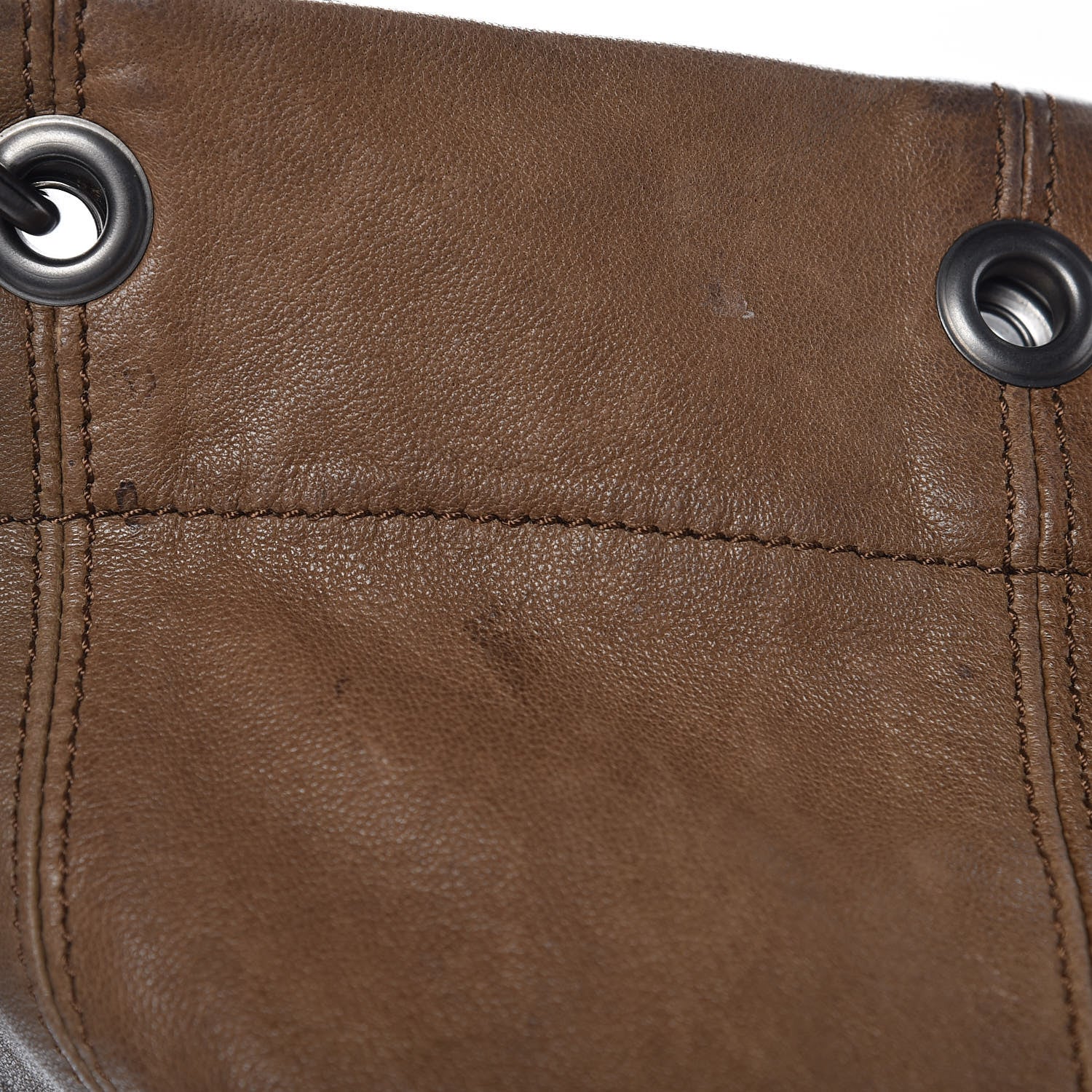 Burberry Calfskin Shoulder Tote Bag Brown 9 of 13