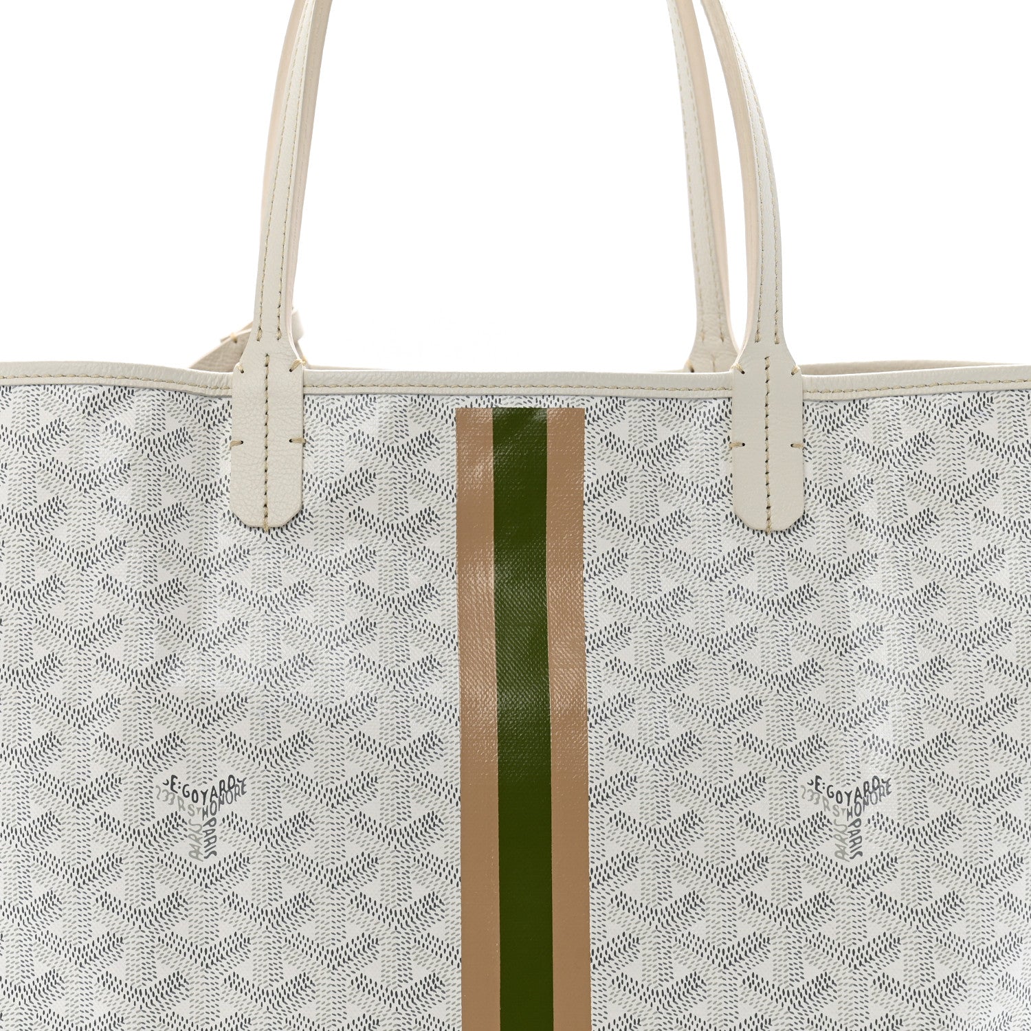 Goyard Goyardine Saint Louis PM White 9 of 11