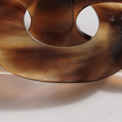 Hermes Buffalo Horn Lacquered Wood Kali Necklace GM 3 of 3