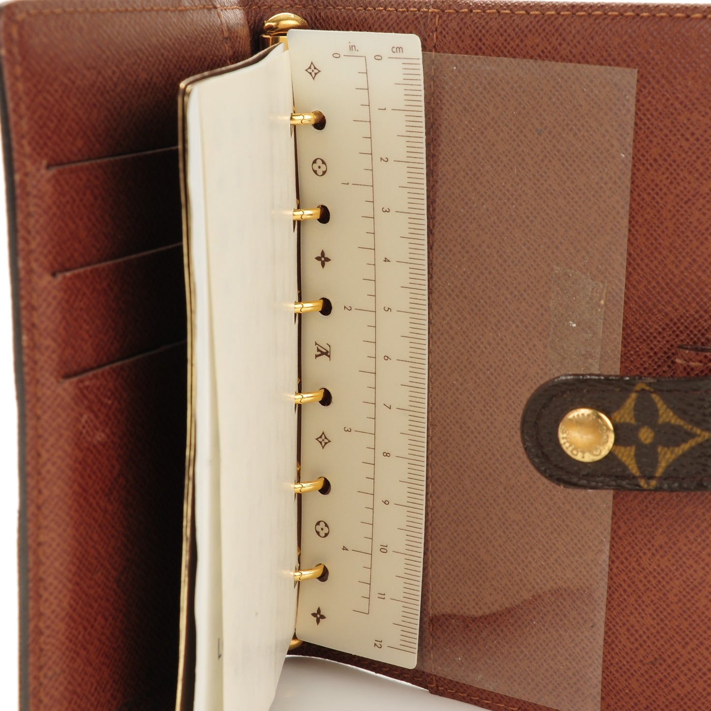 Monogram Small Ring Agenda Cover