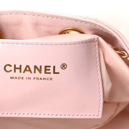Chanel Caviar Quilted Small Chanel 25 Handbag Light Pink 10 of 21