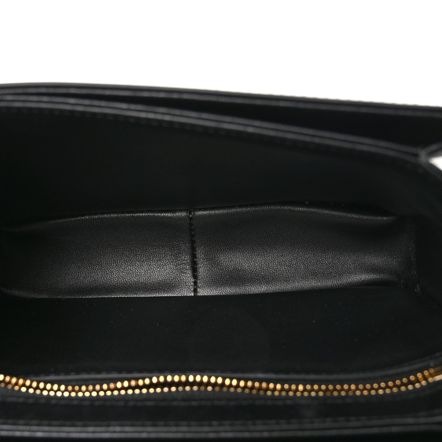 Celine Shiny Calfskin Teen Triomphe Black 5 of 9