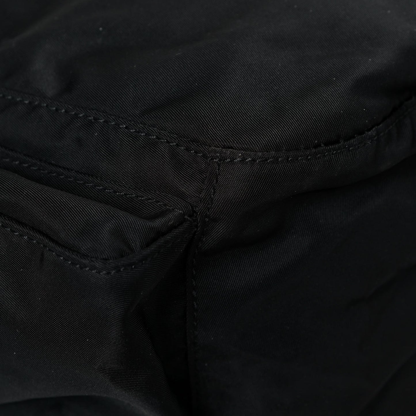 Tessuto Nylon Vela Messenger Bag Black