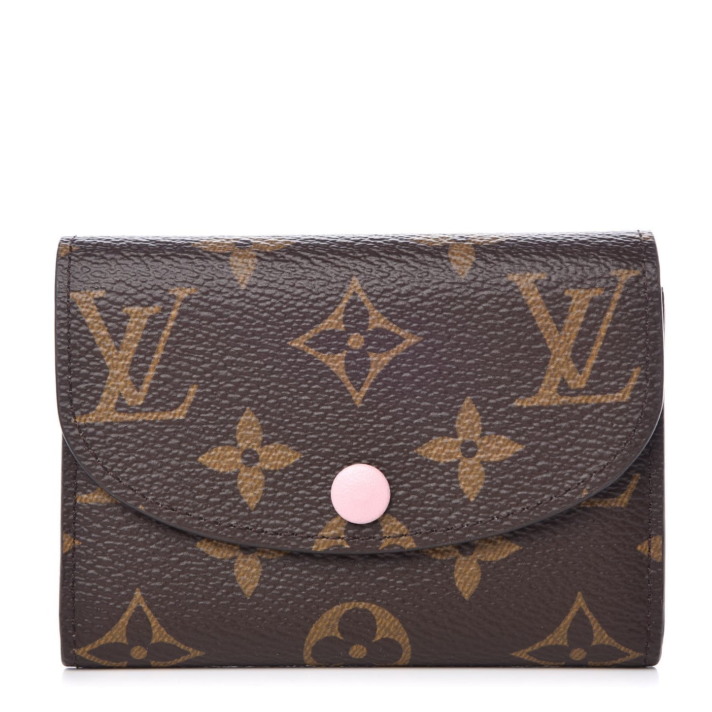 Monogram Rosalie Coin Purse Rose Ballerine