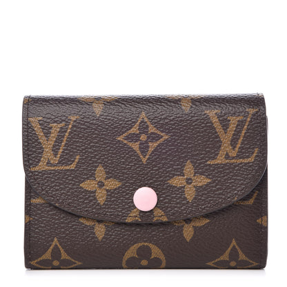 Louis Vuitton Monogram Rosalie Coin Purse Rose Ballerine 1 of 9