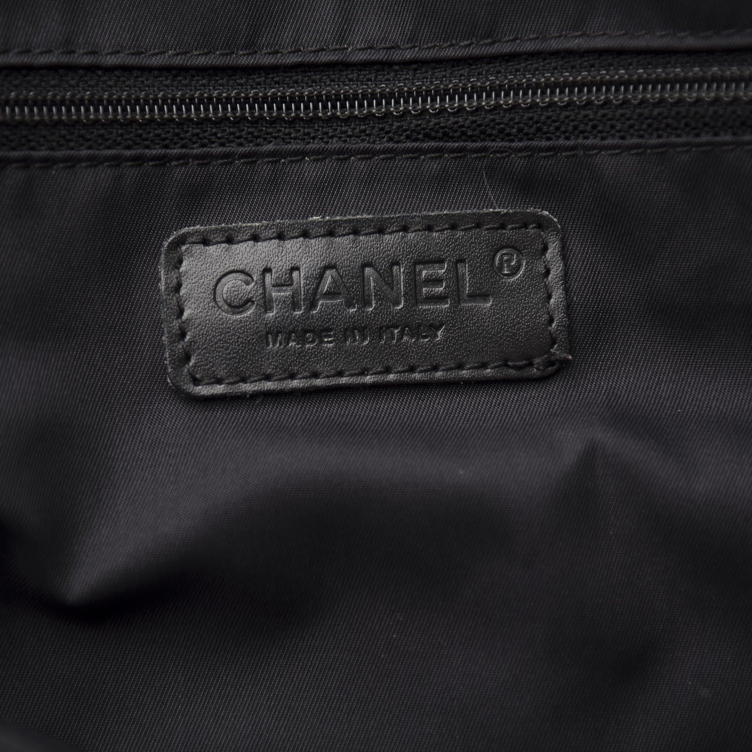 Chanel Nylon Travel Convertible Tote Black 5 of 10