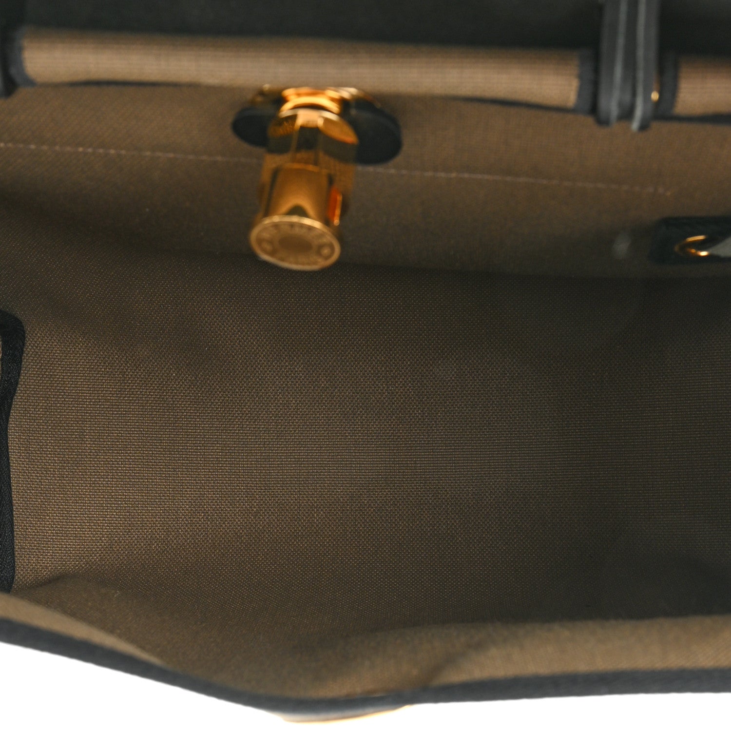 Hermes Toile Militaire Vache Hunter Herbag Zip 31 PM Toundra Black 6 of 11