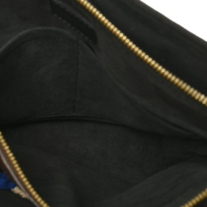 Louis Vuitton Monogram Flower Zipped Tote PM Black 5 of 7