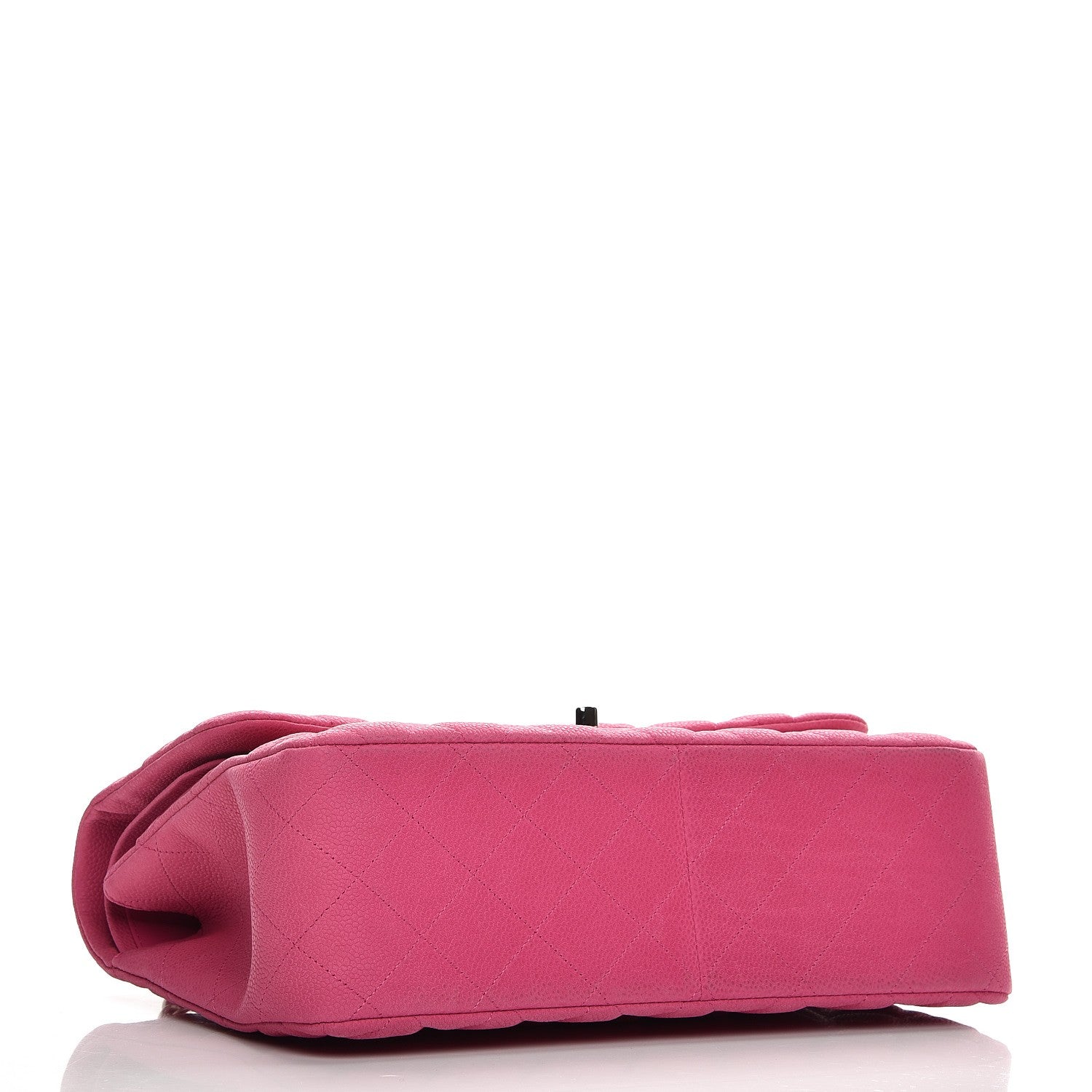 Chanel Iridescent Caviar Quilted Jumbo Double Flap Pink 5 of 12