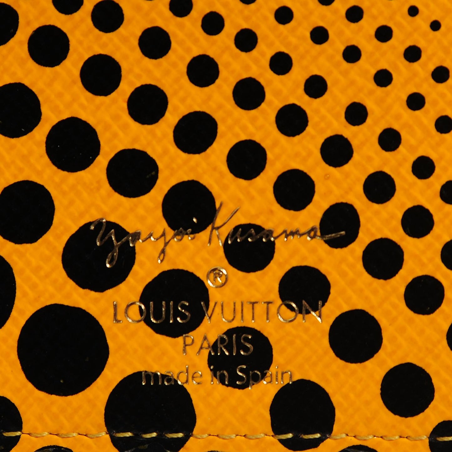 Monogram Kusama Waves Insolite Wallet Yellow
