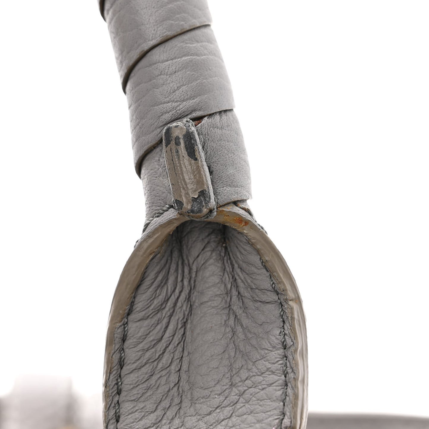 Calfskin Medium Marcie Satchel Cashmere Grey