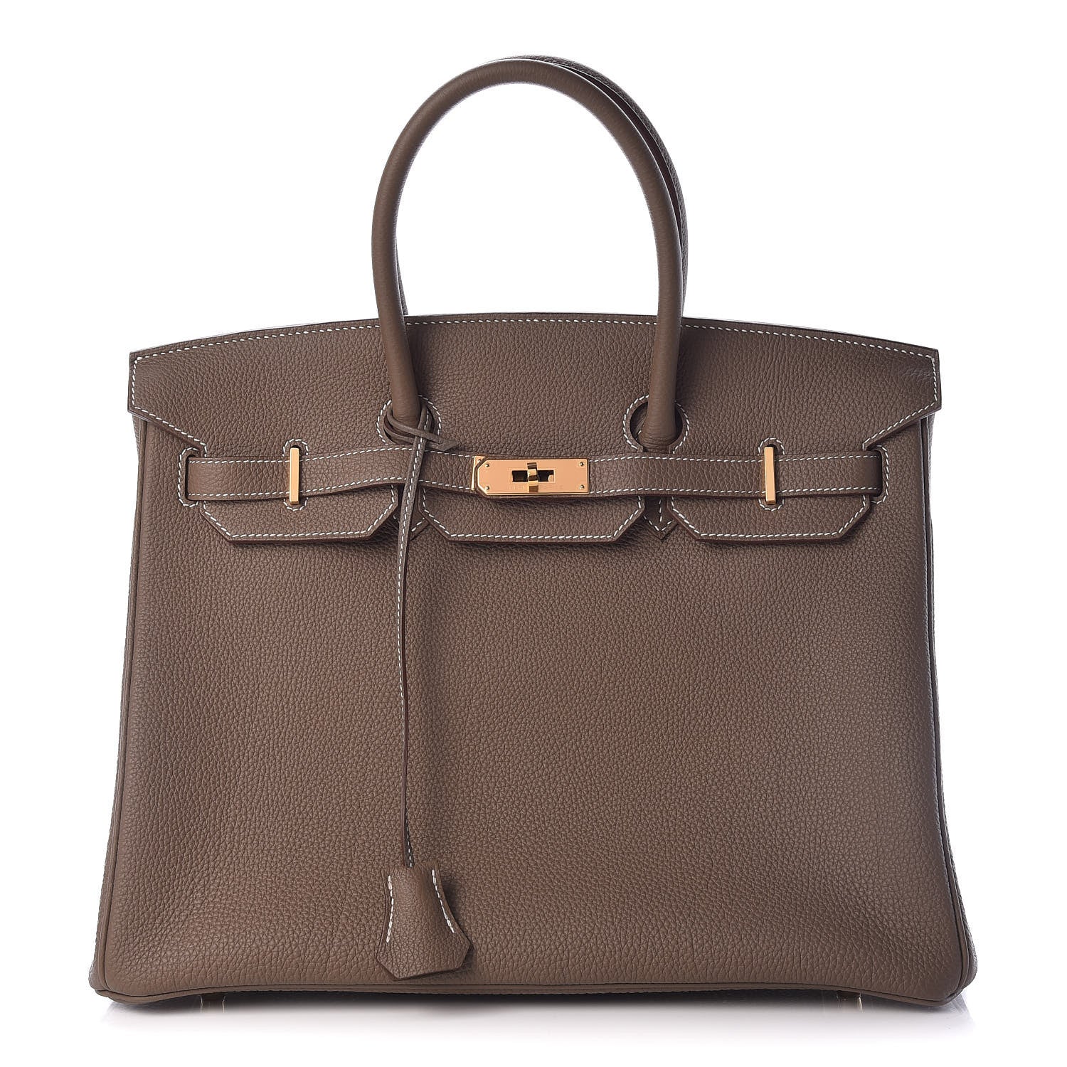 Hermes Togo Birkin 35 Etoupe 1 of 39