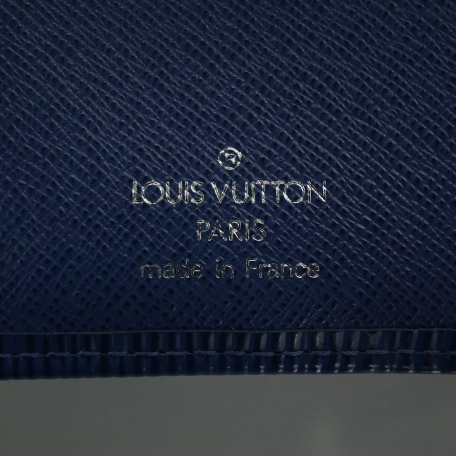 Louis Vuitton Epi Koala Wallet Blue 5 of 6