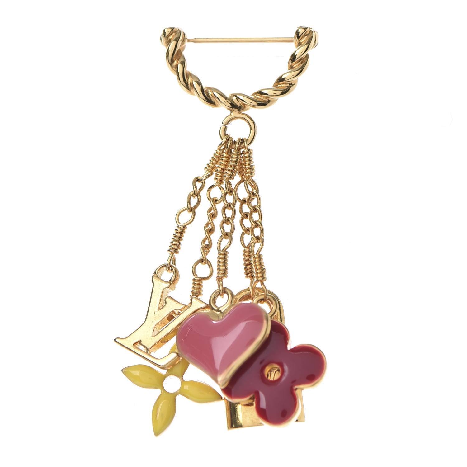 Louis Vuitton Sweet Monogram Pin Brooch 1 of 3