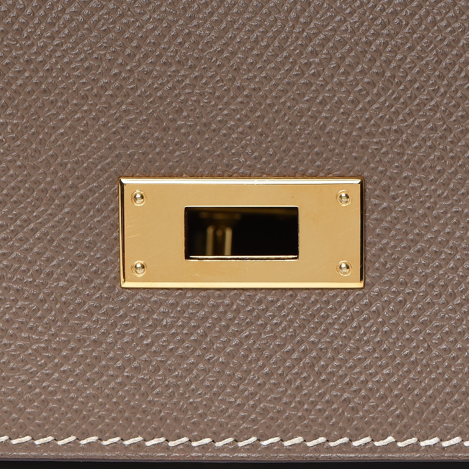 Hermes Epsom Kelly Sellier 32 Etoupe 27 of 34