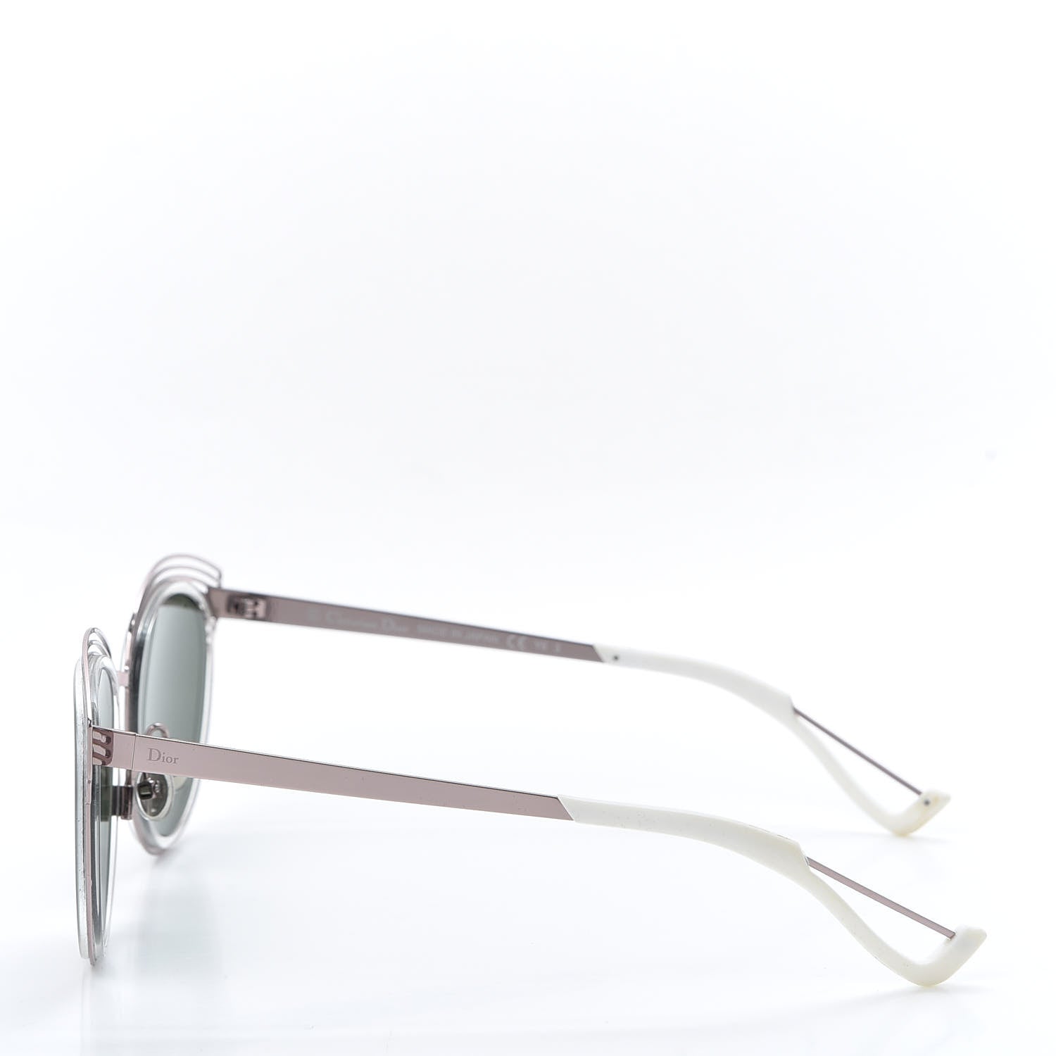 Christian Dior Acetate Enigme Sunglasses Pink White 3 of 7