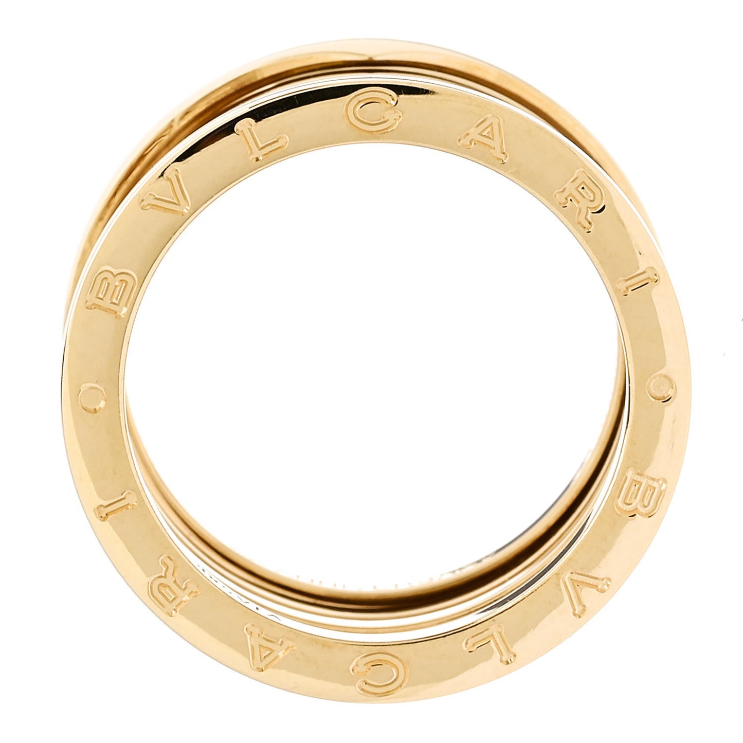 18K Yellow Gold B.Zero1 Five-Band Anniversary Ring 60 9