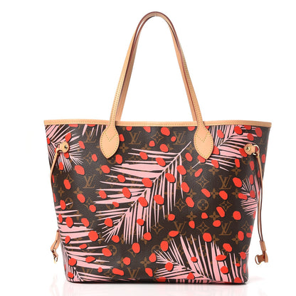 Louis Vuitton Monogram Jungle Dots Neo Neverfull MM Sugar Pink Poppy 3 of 8