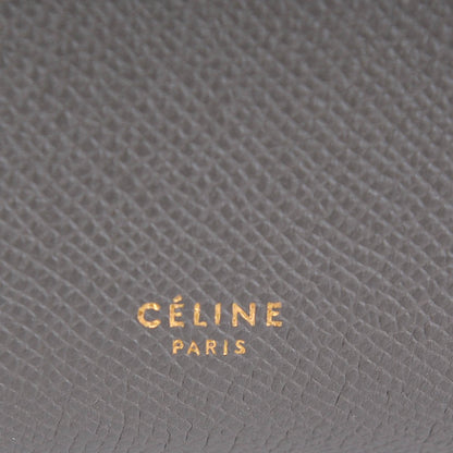 Celine Grained Calfskin Mini Belt Bag Grey 7 of 7