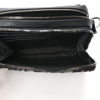 Christian Dior Oblique Messenger Pouch Black 5 of 9