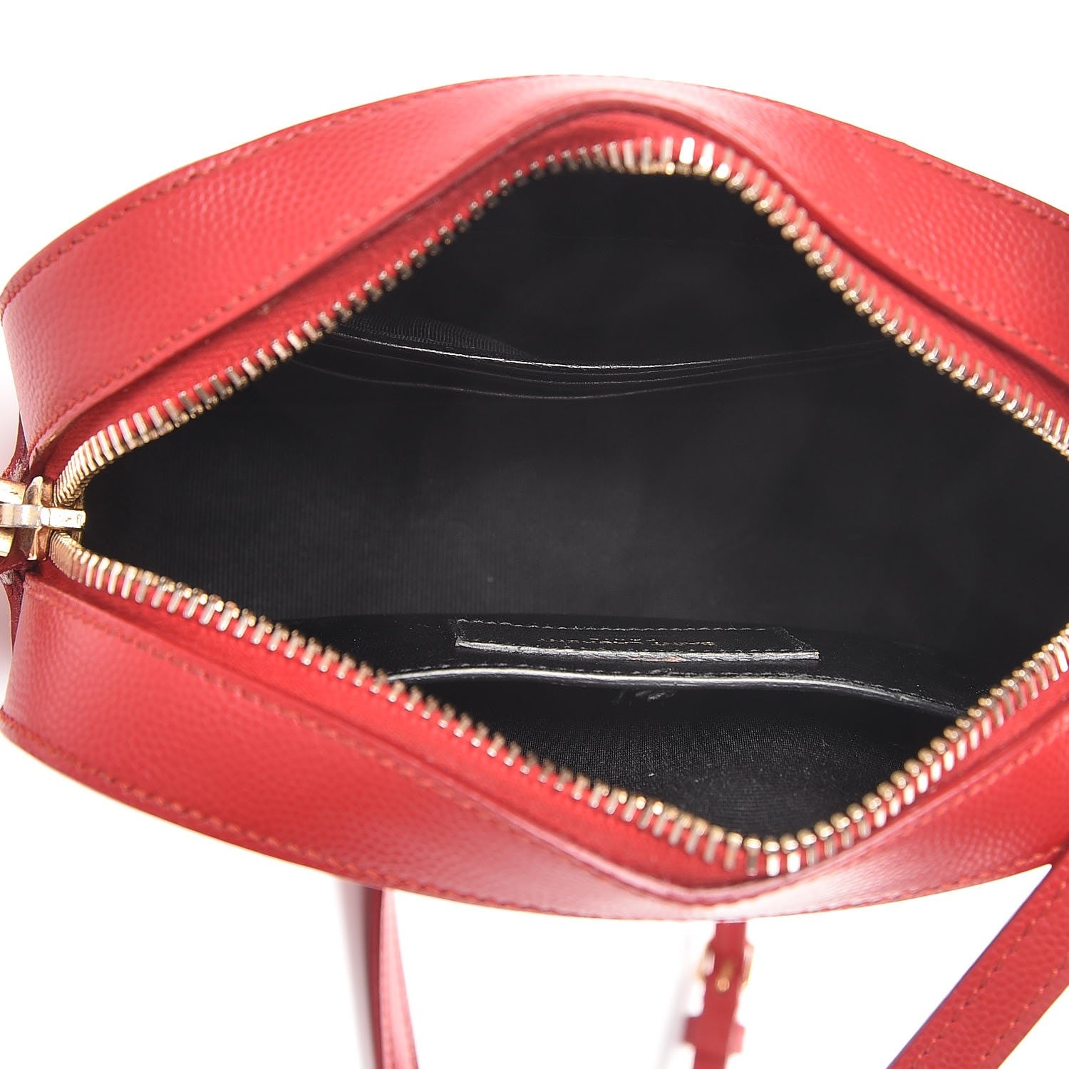 Saint Laurent Grain De Poudre Small Classic Monogram Camera Bag New Red 5 of 9