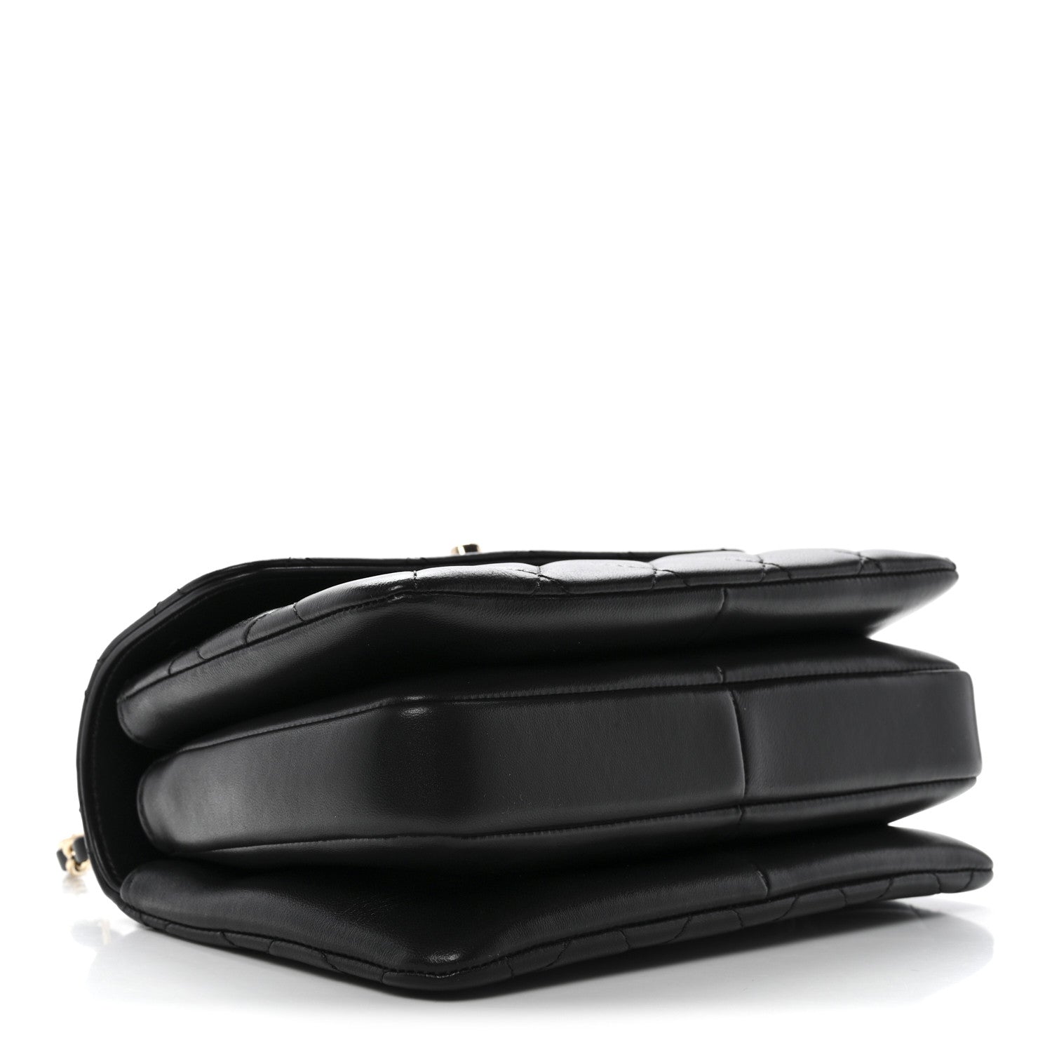 Chanel Lambskin Quilted Mini Trendy CC Dual Handle Flap Bag Black 4 of 11