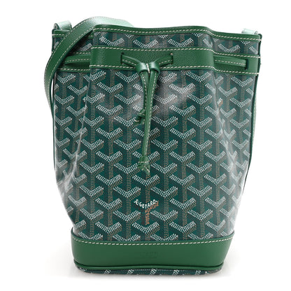 Goyard Goyardine Petit Flot Bucket Bag PM Green 1 of 10