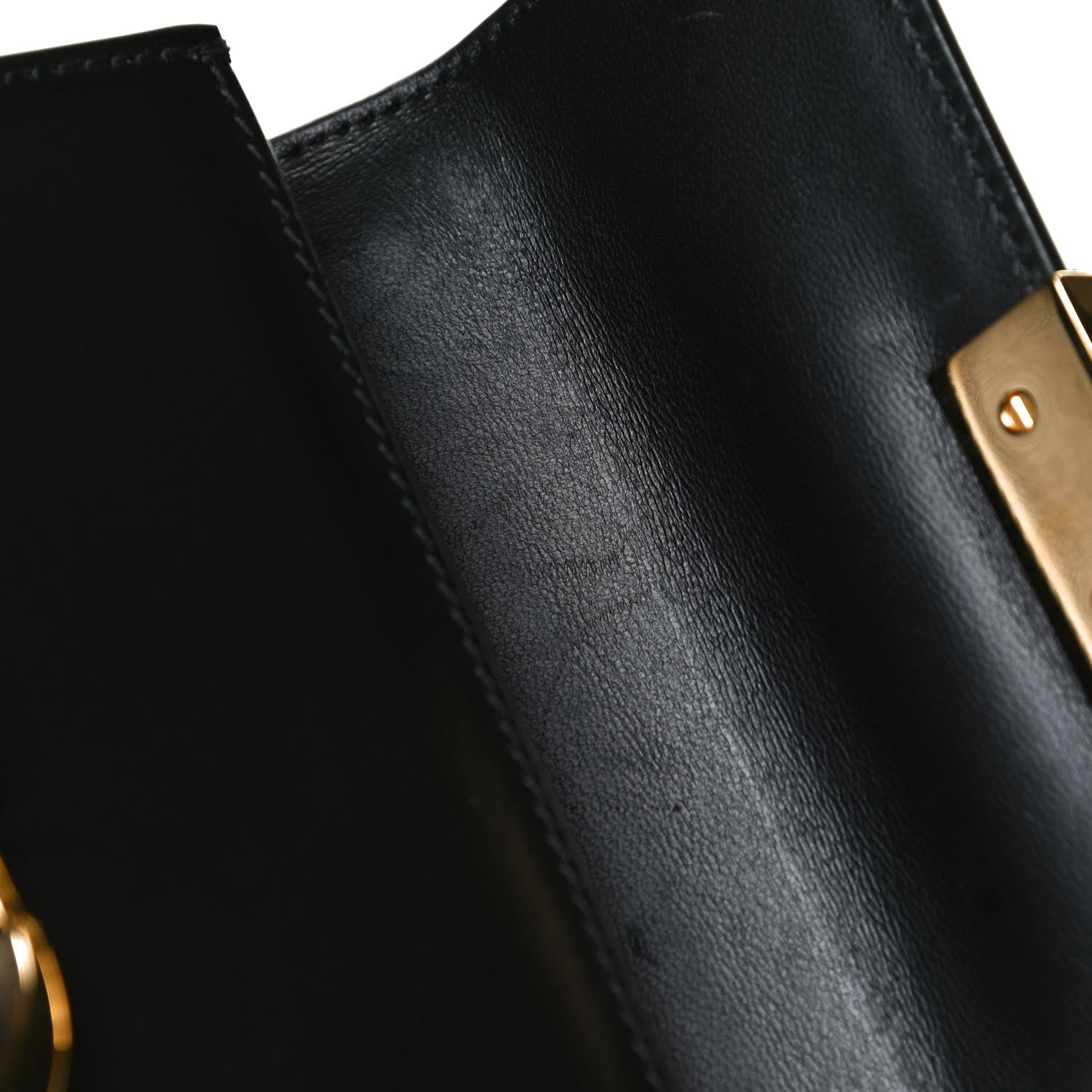 Christian Dior Smooth Calfskin Micro 30 Montaigne Flap Bag Black 10 of 10