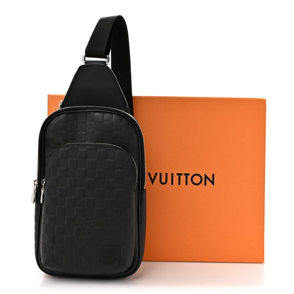 Louis Vuitton Damier Infini Avenue Sling Bag NM Onyx 11 of 11