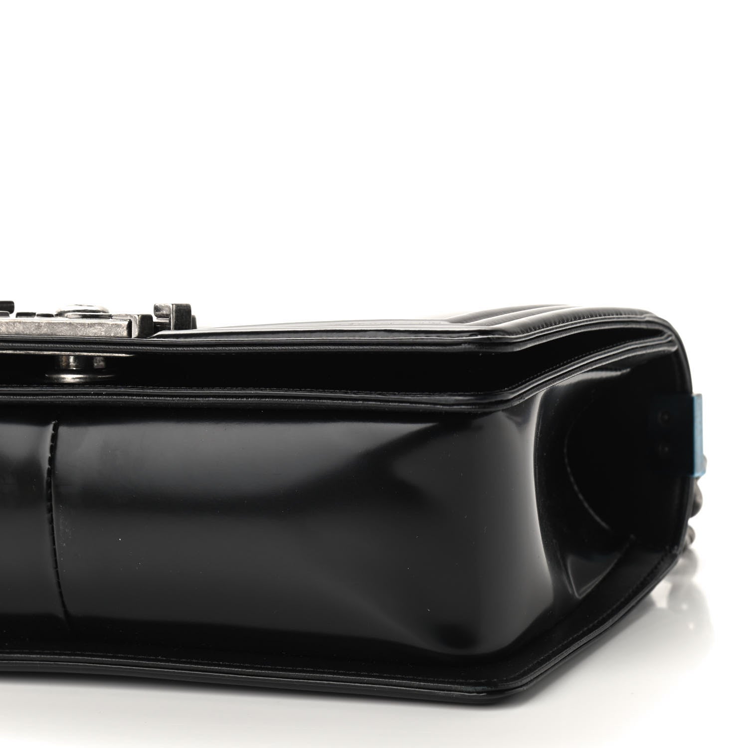 Chanel Glazed Calfskin Medium Boy Flap Black 10 of 12
