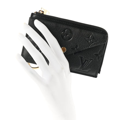 Louis Vuitton Empreinte Recto Verso Card Holder Black 2 of 7