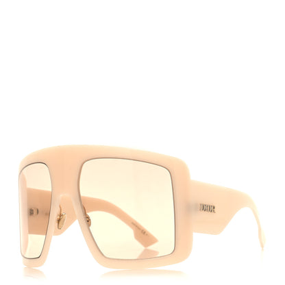Christian Dior Acetate DiorSo Light 1 Shield Sunglasses Ivory 1 of 9