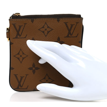 Louis Vuitton Reverse Monogram Trio Square Pouch 2 of 6