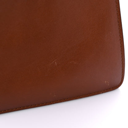 Chloe Suede Calfskin Medium Faye Shoulder Bag Tobacco 12 of 15