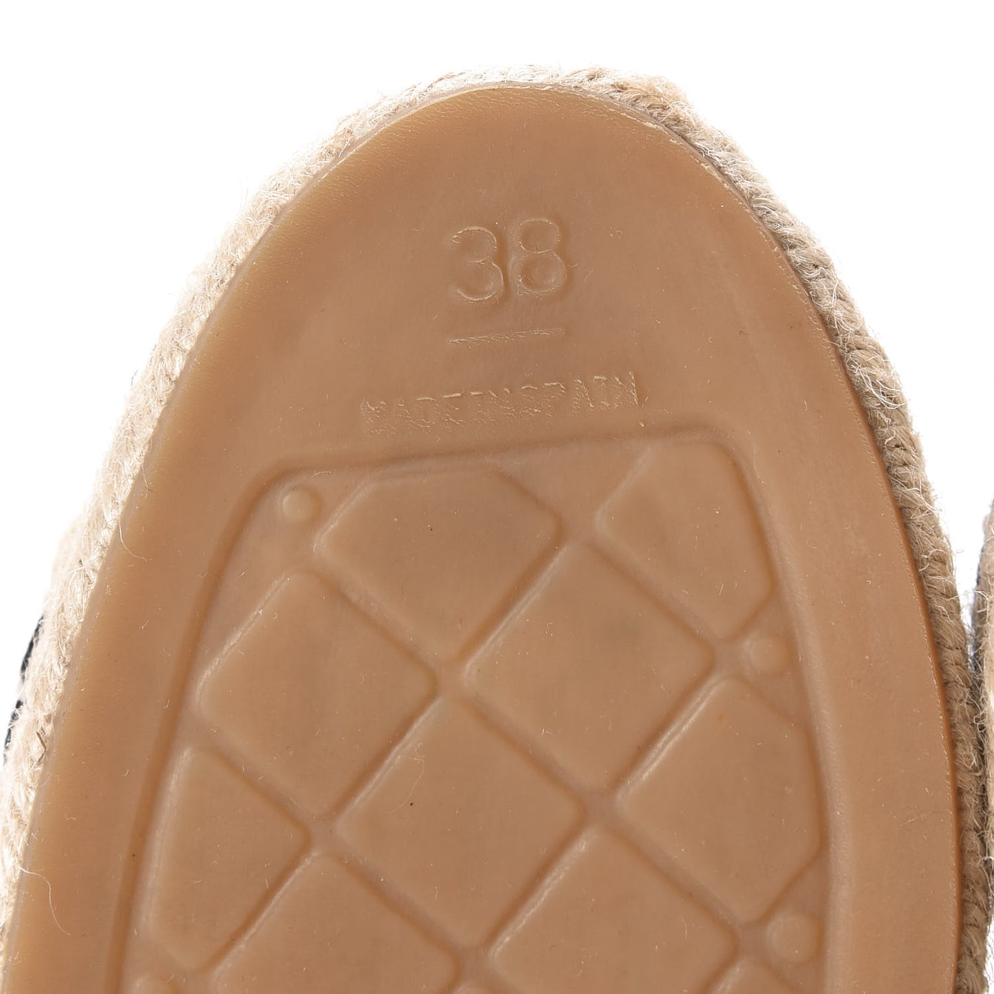 Suede Pearl CC Espadrilles 38 Black