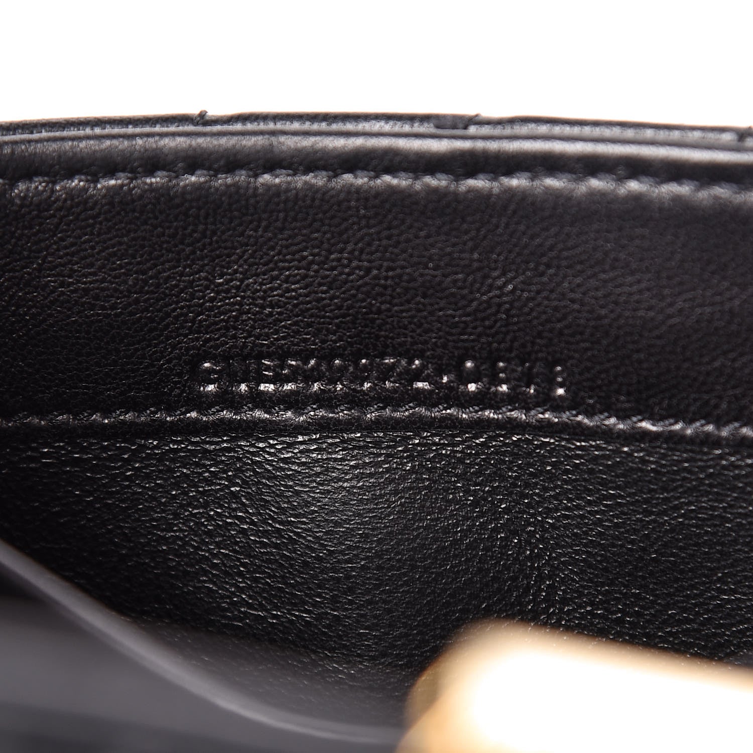Saint Laurent Lambskin Matelasse Monogram Large Vicky Continental Wallet Black 7 of 11