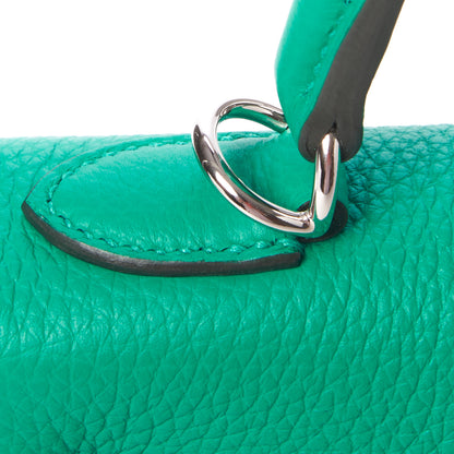 Hermes Togo Kelly Retourne 25 Menthe 9 of 35
