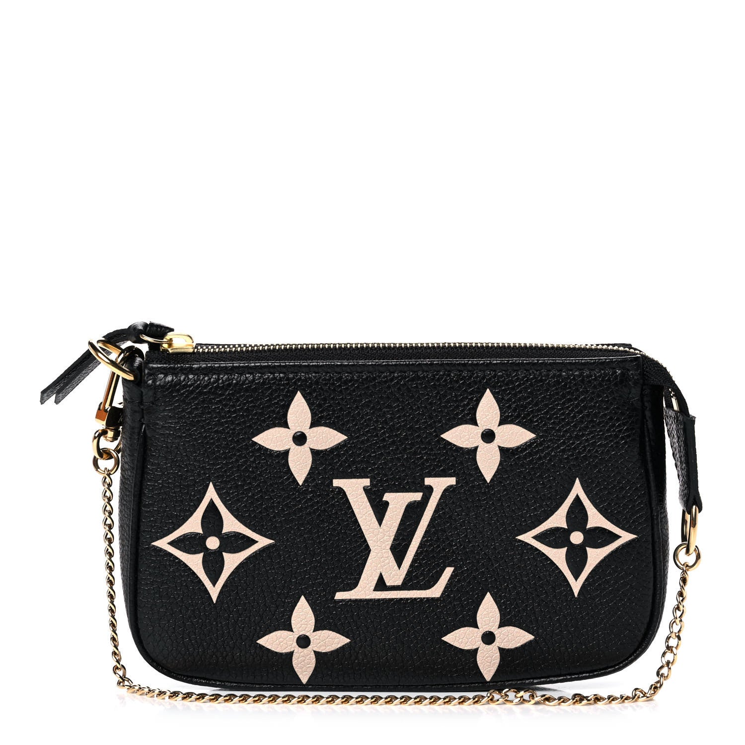 Louis Vuitton Empreinte Monogram Giant Mini Pochette Accessories Black 1 of 9