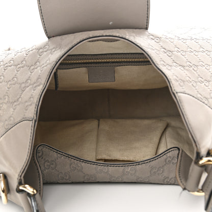 Gucci Soft Guccissima Medium Emily Hobo Storm Grey 5 of 15